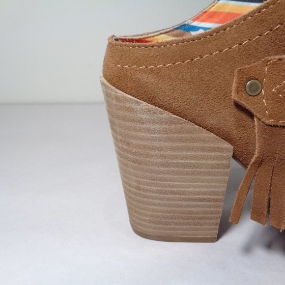 Dingo Size 7.5 M SHAKER Whiskey Suede New Bootie - Picture 3 of 13